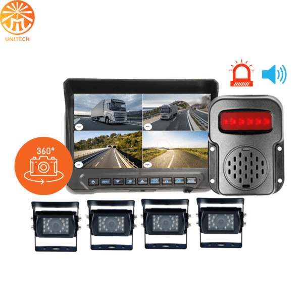 360 Blind Spots Coverage Mining Truck Surround View Camera Mining Security Systems - Image 3